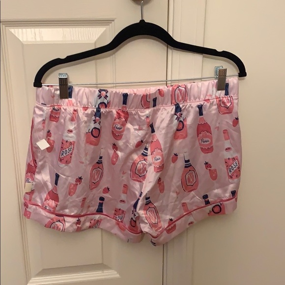 munki munki Pants - Silk pajama shorts